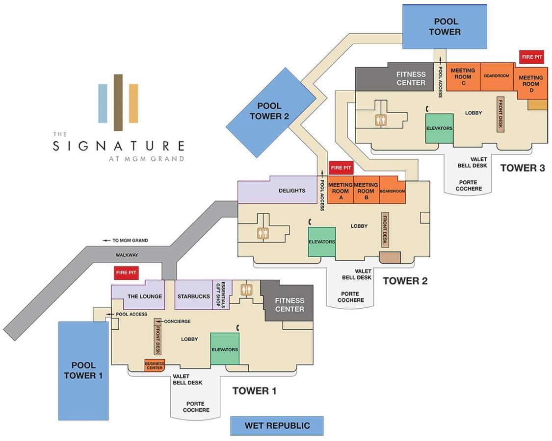 Awesome The Signature Mgm Condo With Strip View. No Resort Fee! Las Vegas Luaran gambar